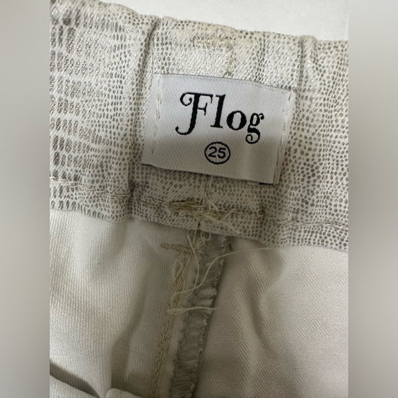 BEVY FLOG SHELY DRAWSTRING SNAKE PRINT PANTS 💥 - Picture 9 of 10